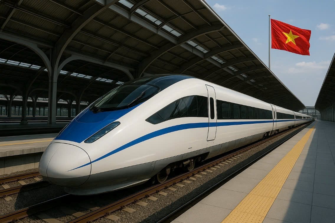 Nghiên cứu đề xuất đường sắt tốc độ cao Bắc - Nam của VinSpeed