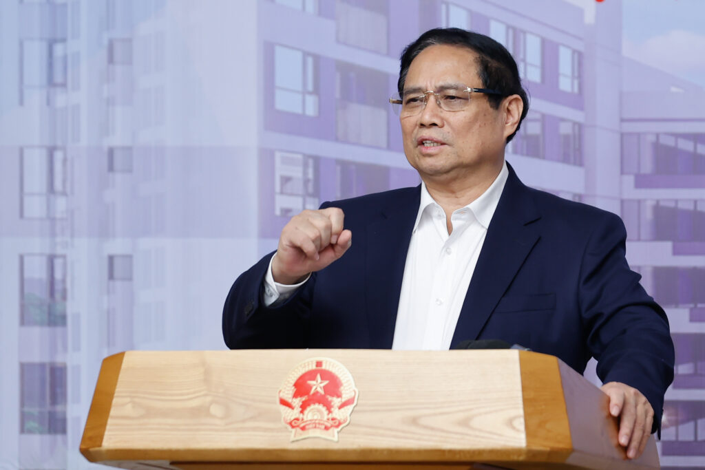Thủ tướng Phạm Minh Chính: Khẩn trương thông qua Nghị quyết thí điểm về nhà ở xã hội