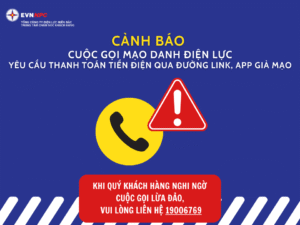EVNNPC Cảnh Báo: Xuất Hiện Trang Web Giả Mạo Lừa Đảo Khách Hàng